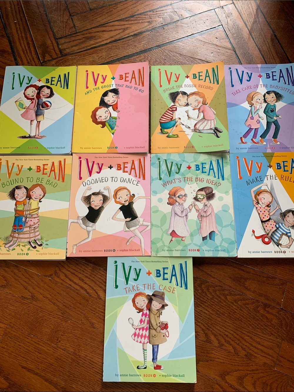 Ivy and Bean Book Lot 1-7, 9, 10